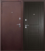Дверь металлическая Гранд, венге, 970*2050, левая