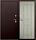 Дверь металлическая Гранд, ларче, 870*2050, левая